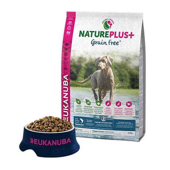 Picture of Eukanuba Nature Plus Puppy / Junior Grain Free Salmon - 2.3kg