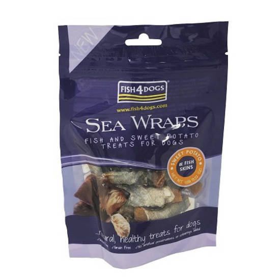 Picture of Fish4Dogs Sea Wraps Treats - 100g